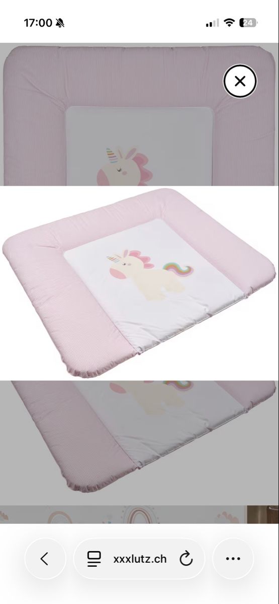 Fasciatoi & Accessori: Wickelauflage Einhorn rosa neuwertig – Nuovo (secondo la descrizione) da Muhen venduto da _arif_ 1