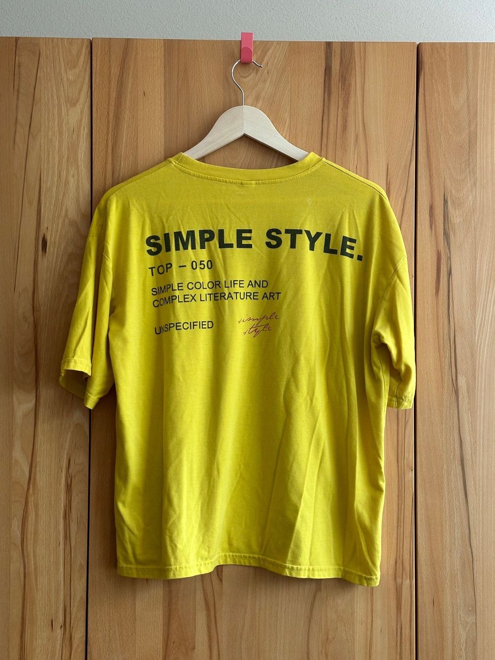 T-Shirts: Gelbes T-Shirt, Gr. M – Gebraucht aus Schlieren von car_2bwb 1