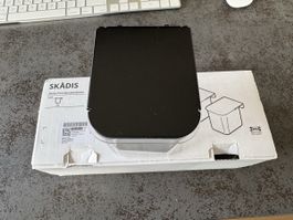Neue IKEA SKÄDIS Behälter, 3er Set, Schwarz!