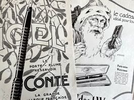 Fülhalter - 3 alte Werbungen / Anciennes publicités 1924