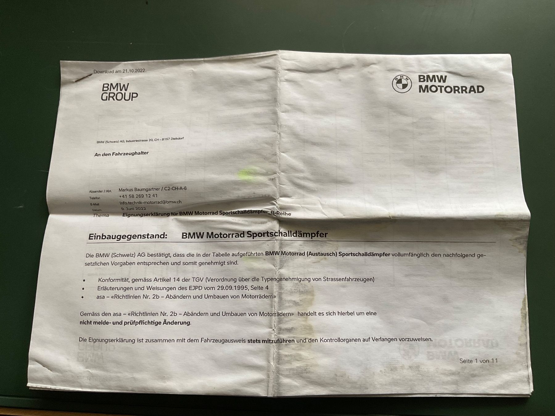 BMW Échappements: Akrapovic Schalldämper BMW 1250 GS – D'occasion à Bolken par Mferrari13 5
