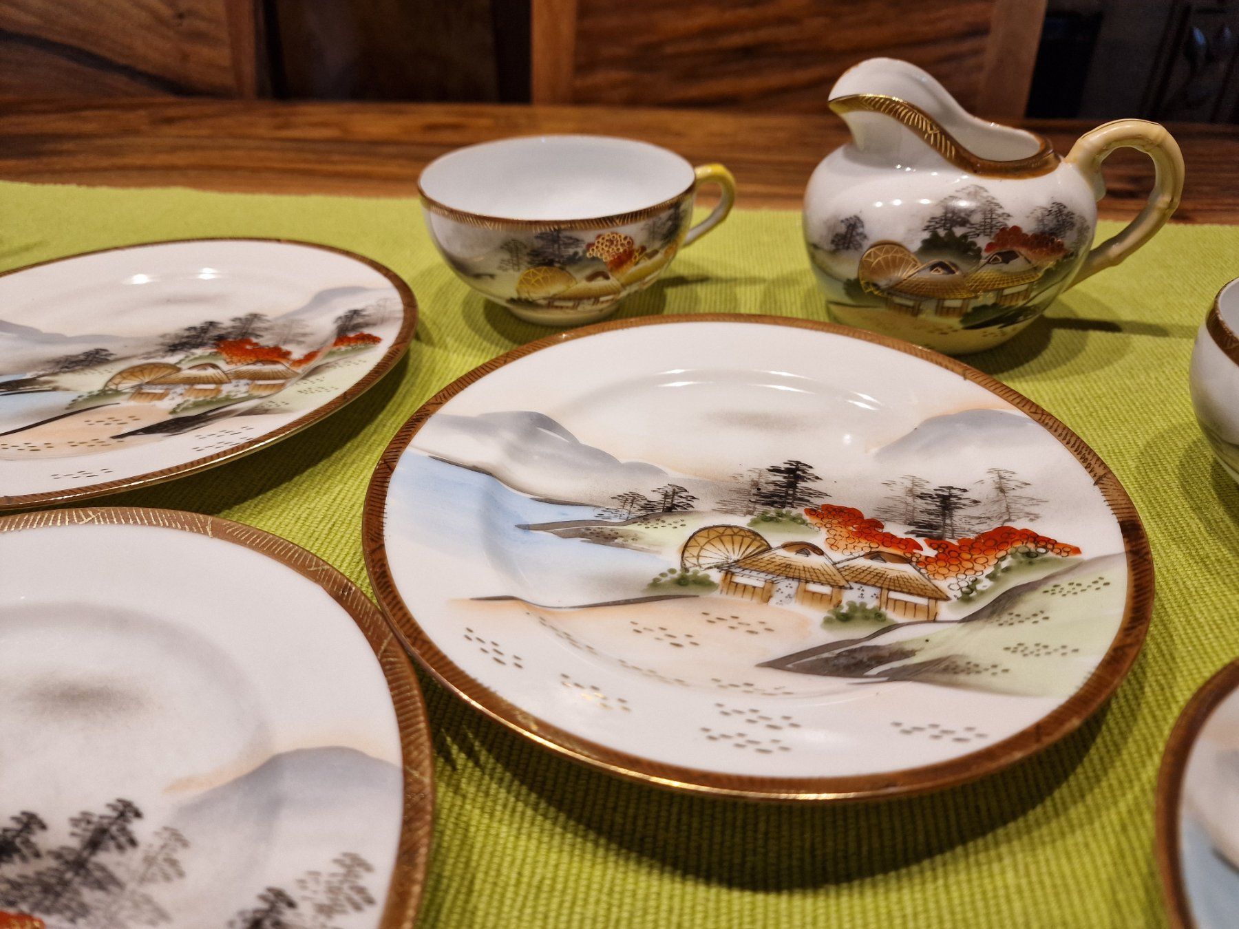 Set di piatti: Japangeschirr  -  11teilig – Usato da Röthenbach i. E. venduto da Heureka5 2