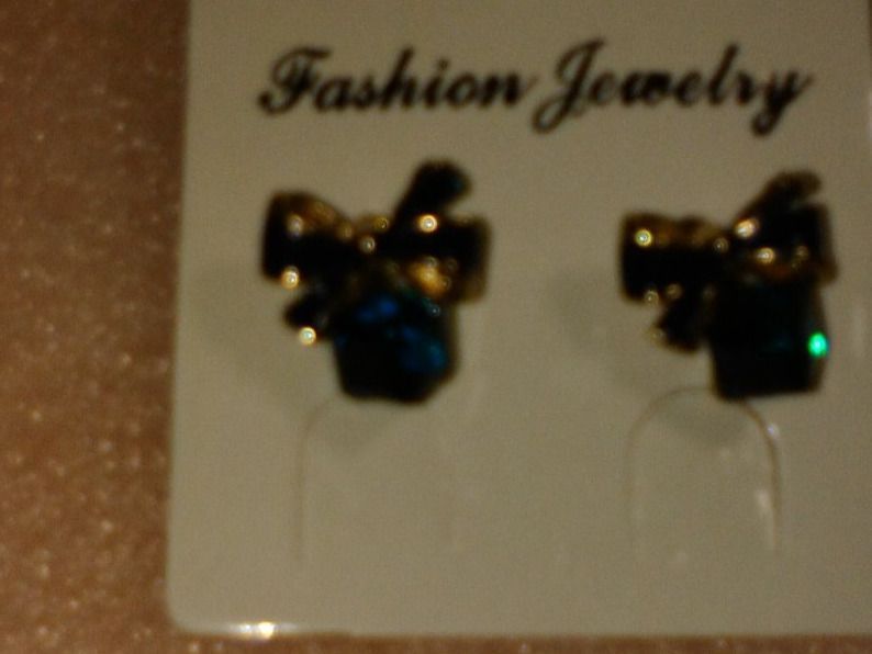 Ohrringe & -stecker: OHRRINGE MODESCHMUCK MIT ECHT KRISTALL,,BLAU – Neu (gemäss Beschreibung) aus Basel von bijoutrie_4 6