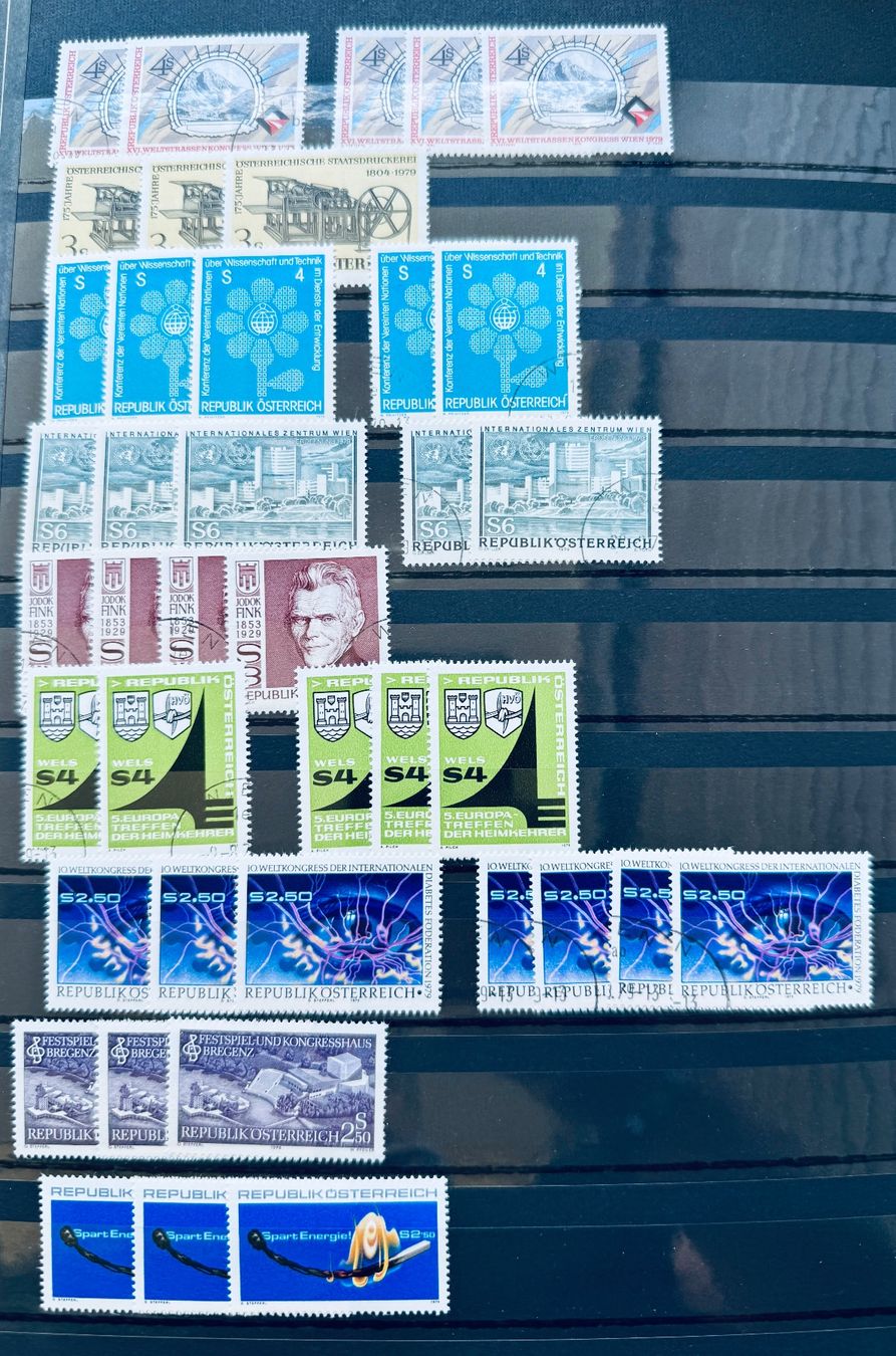 Alle Briefmarken: **Briefmarken Sammlung Republik Österreich viel Postfrisch** – Gebraucht aus Langrickenbach von MeUs74 7