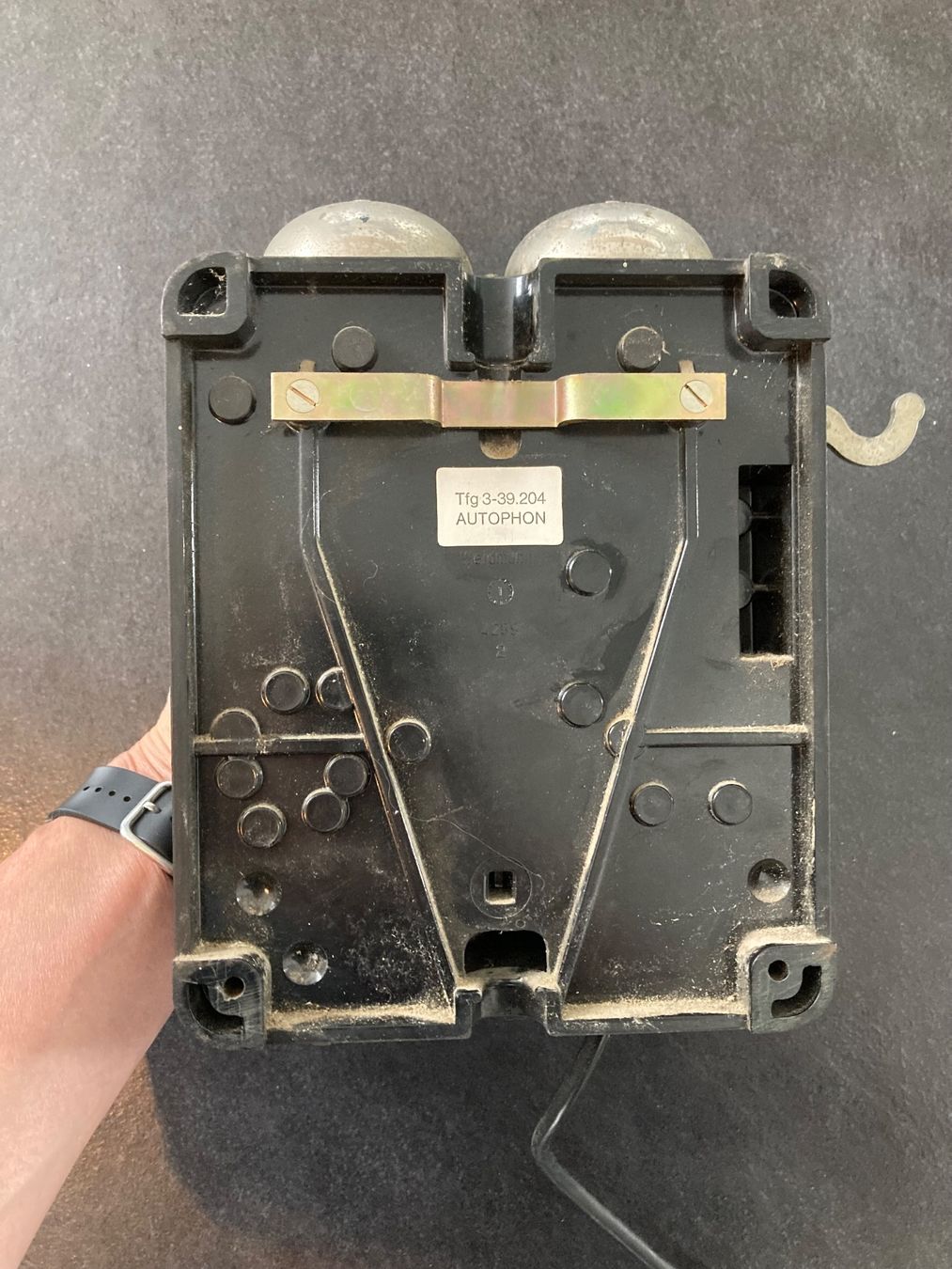 Telefone: Ancien téléphone Weidmann Réf. tfg3-39.204 – Gebraucht aus Aumont von del_f2k9 4