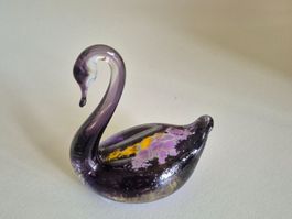 Schwan Glas Studiolasi Finnland Vintage handegemacht