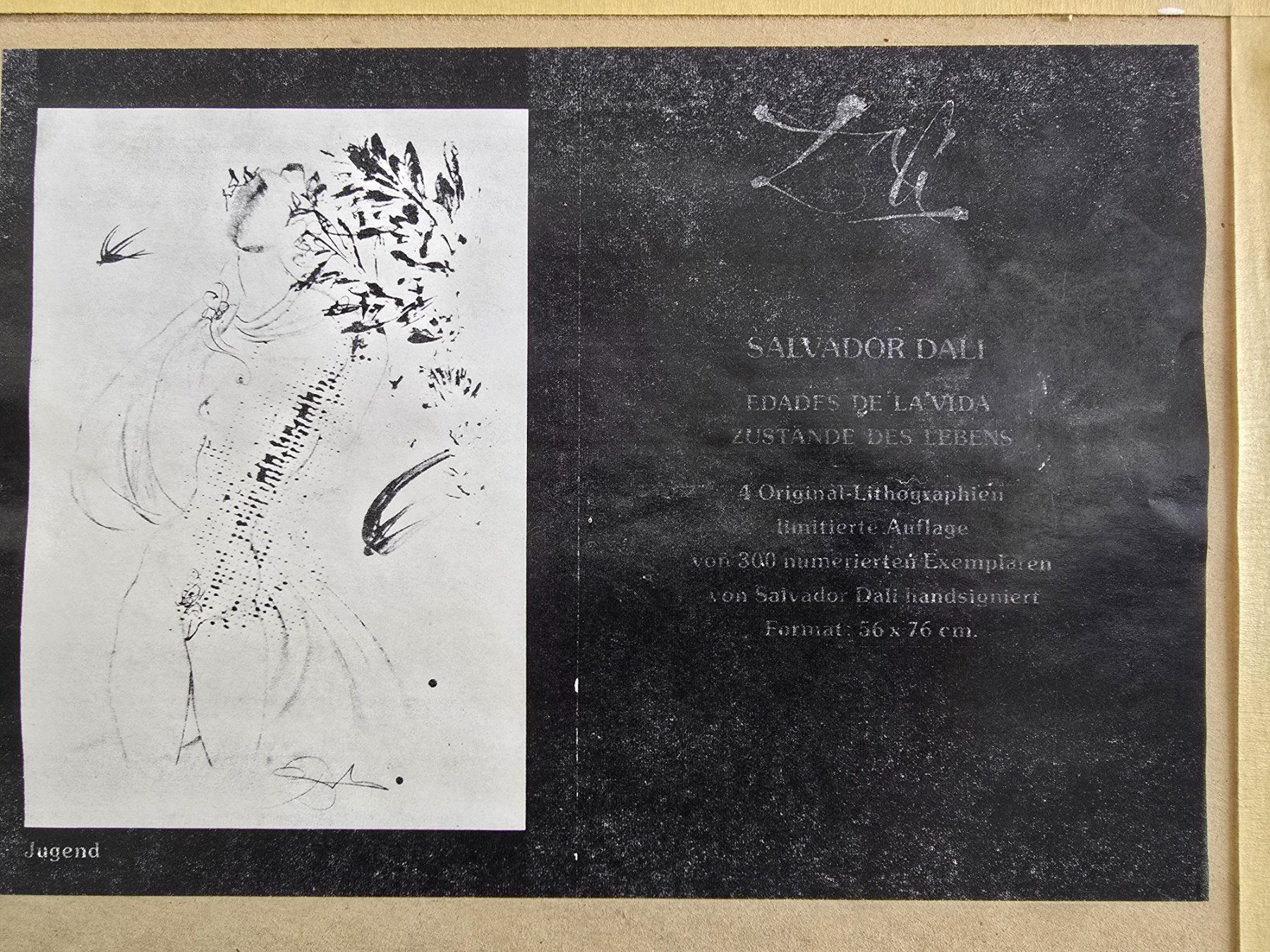Grafica & Litografie: Salvador Dali original Lithographie handsigniert – Usato da Solothurn venduto da Ok648 4