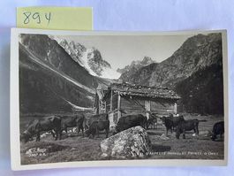 alte Ansichtskarte Val d'Arpette Wallis