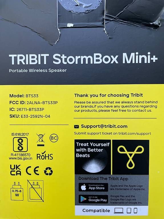 Casse acustiche: Tribit StormBox Mini+ Bluetooth-Lautsprecher – Usato da Nennigkofen venduto da dom_m8z7 2