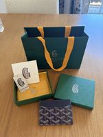 Porte Carte Goyard Saint-Sulpice Bleu Marine 