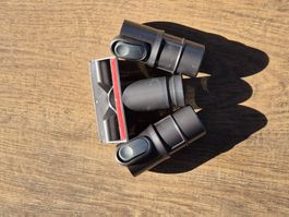 Dyson Ersatzteile - 2 Adapter auf andere Rohre und 1x Bürste