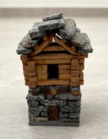Modell Haus Miniatur aus dem Tessin (Maggia-Tal)