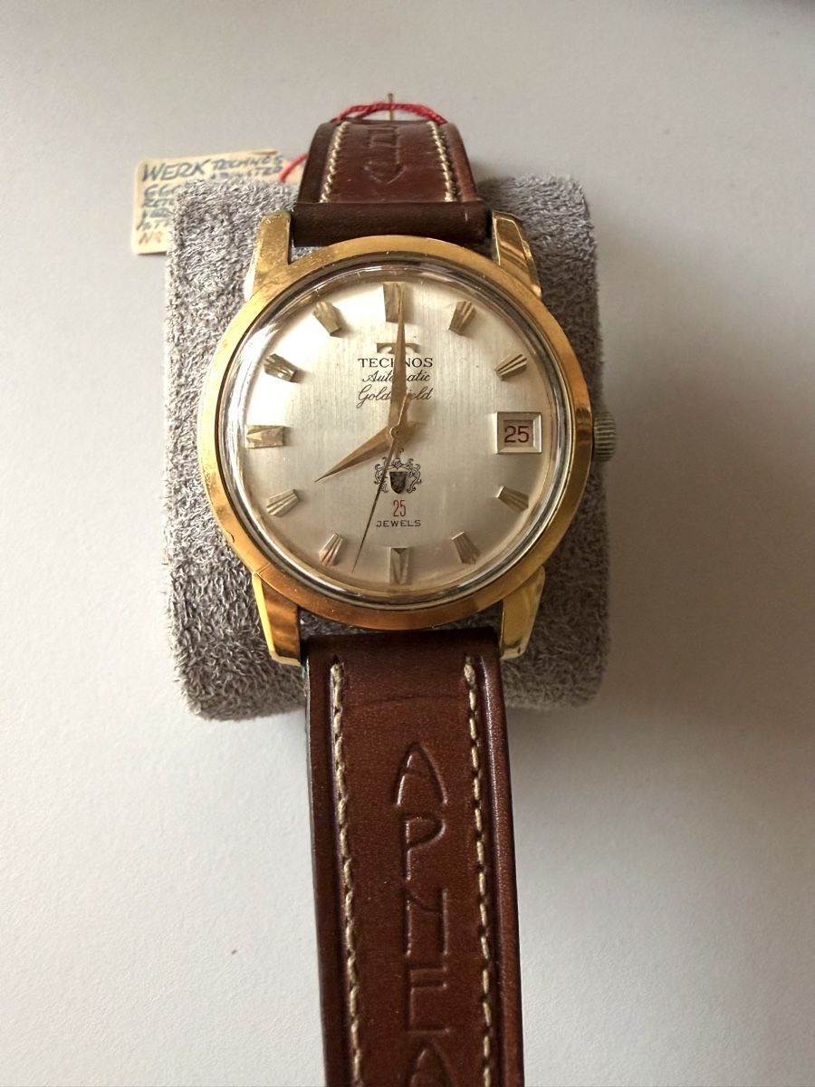 Technos Uhren: Technos Goldshield Automatic - Datum 25 Jewels – Gebraucht aus Lenzburg von Raoul.und.Co