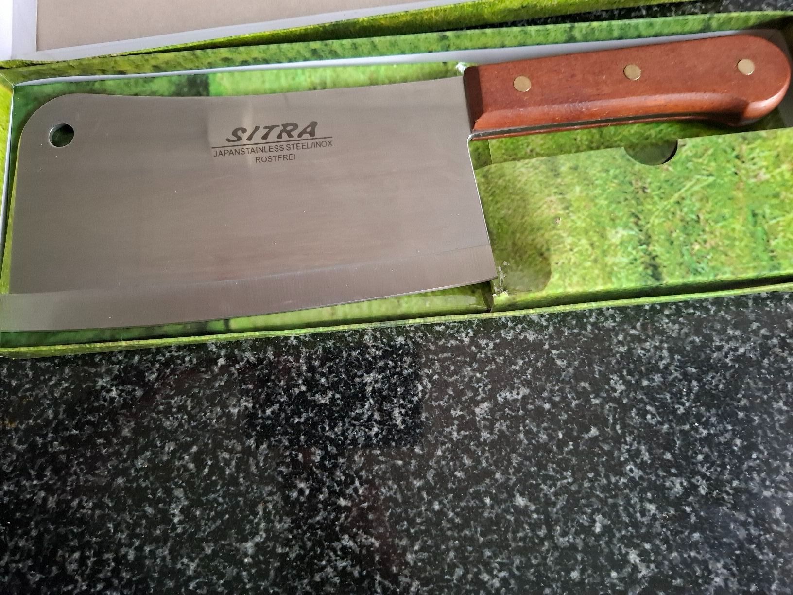 Elettrodomestici da cucina: Neuwertiger Sitra Fleischerbeil, 9", Rostfrei, – Nuovo (secondo la descrizione) da Wiesendangen venduto da tam_jvp5