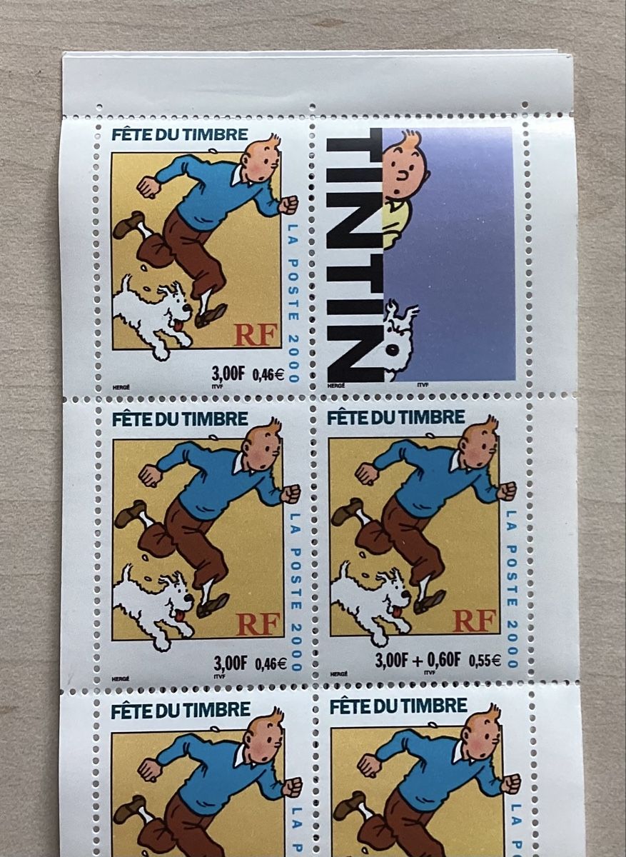 Fumetti: Tim und Struppi, Tintin Briefmarken – Usato da Reinach BL venduto da Linda013