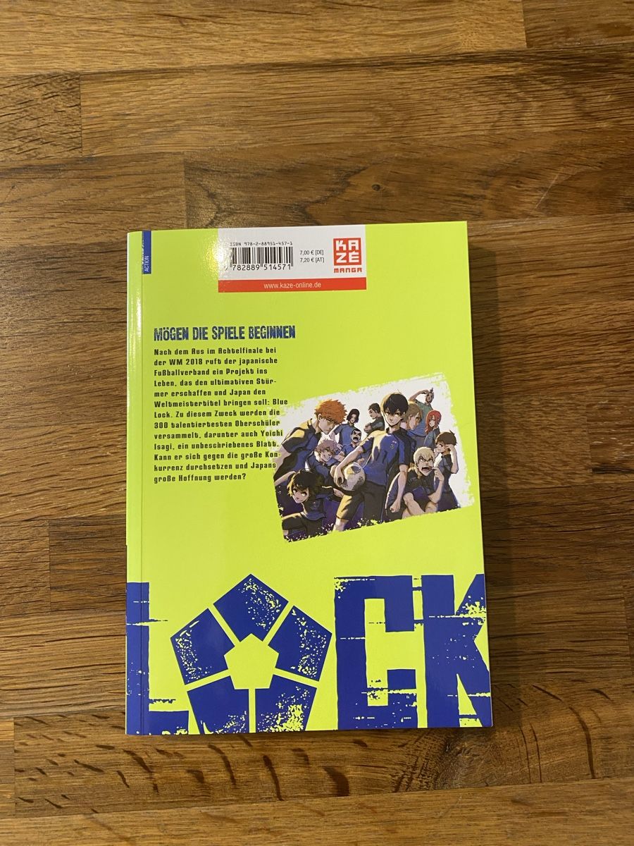 Fumetti: Blue Lock Band 1 – Nuovo (secondo la descrizione) da Gränichen venduto da Joel2121 1