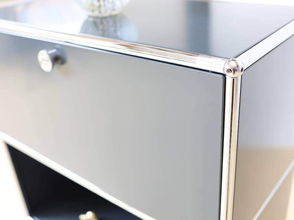 USM Scaffali: USM Haller Highboard in Anthrazitgrau 1x3 – Usato da Meinisberg venduto da atelier_TILIJA 8