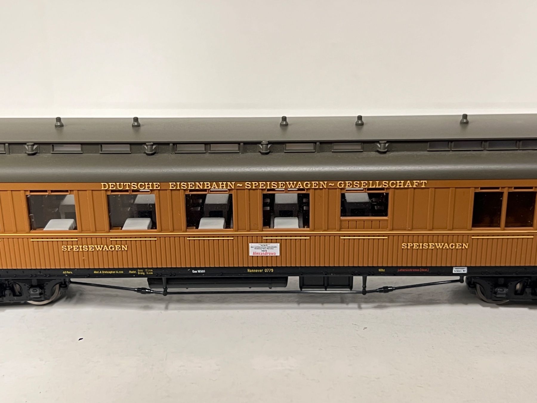 Fleischmann Modellini di ferrovie: Fleischmann   Speisewagen   H0 DC – Usato da Geroldswil venduto da TopTrain54 4