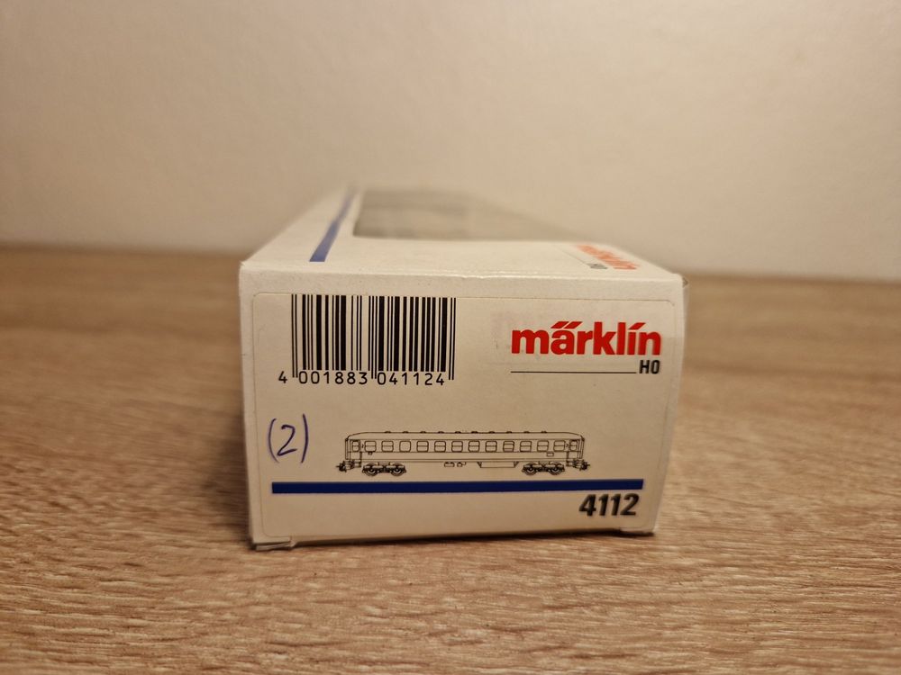 Märklin 4112 Personenwagen 2.Kl DB H0 (2) | Kaufen auf Ricardo