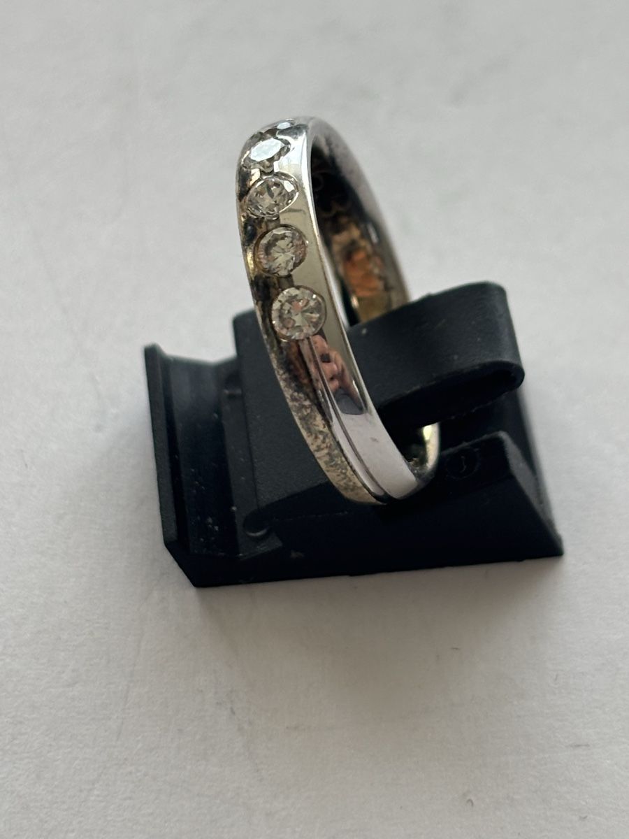 Ringe: Silber Ring 925 zwei farbig – Gebraucht aus Langnau am Albis von flusspflege