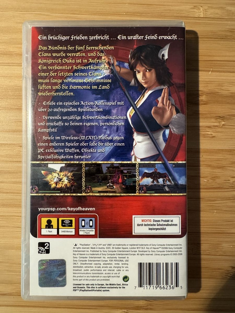 Jeux: Key of Heaven - PSP – D'occasion à Aarau par faXse 1