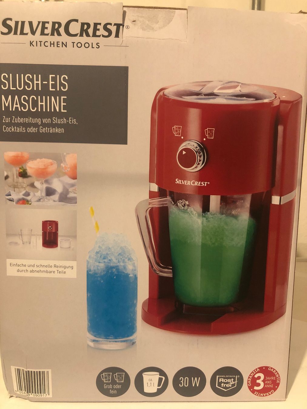 SilverCrest Elettrodomestici da cucina: Silvercrest Slush-Eis Maschine, neuwertig, Sommer Hit! – Nuovo (secondo la descrizione) da Olten venduto da eti_r289