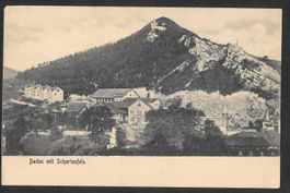 Baden Teilansicht mit Schartenfels