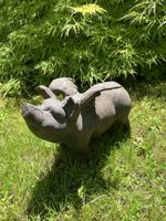 grosses, schweres, fliegendes Schwein / Gusseisen