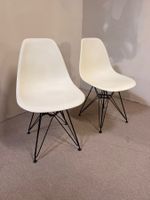2er Set Schalenstuhl weiss ähnlich wie Vitra Eames Stühle