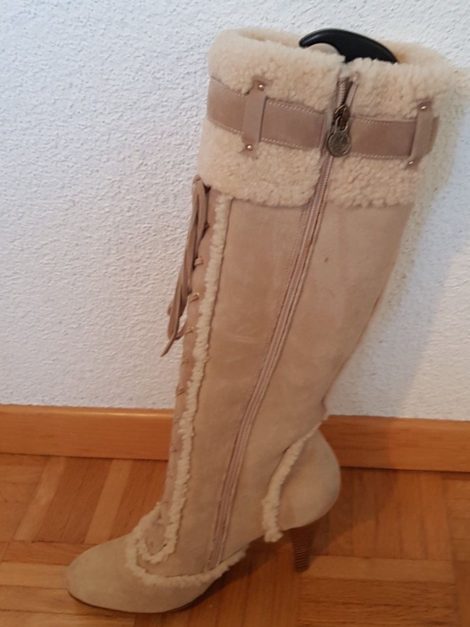 Bally Scarpe da donna: Bally Lammfell Stiefel – Usato da Meilen venduto da mads57 2