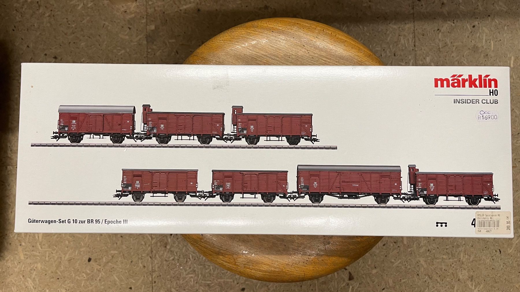 Märklin Modellini di ferrovie: Märklin H0 Güterwagen-Set G10 – Nuovo (secondo la descrizione) da Frauenfeld venduto da Wilma8500