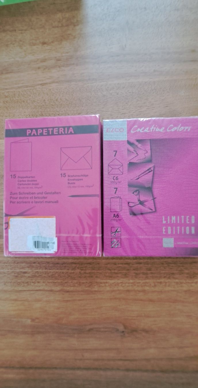 Cartes: Karten und Couverts – Neuf avec emballage d'origine à Dottikon par Thomimaja