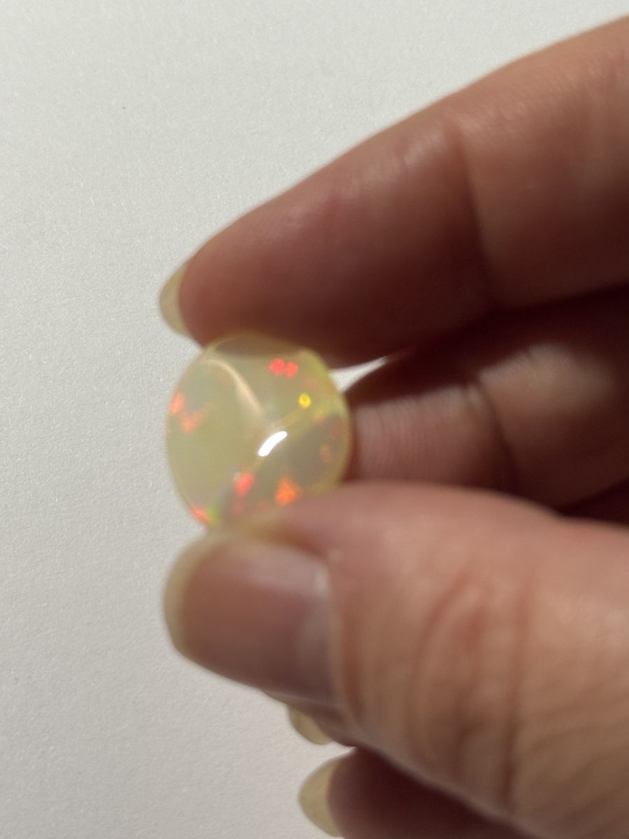 Edelsteine: Edelstein: Welo Opal rot-orange-gelb-grün – Neu und originalverpackt aus Muttenz von einfach-schoen 2
