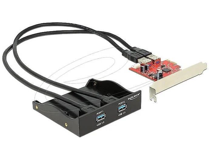 Laufwerke & Adapter: Delock 2x USB 3.0 Front Panel – Gebraucht aus Kriessern von Droopy