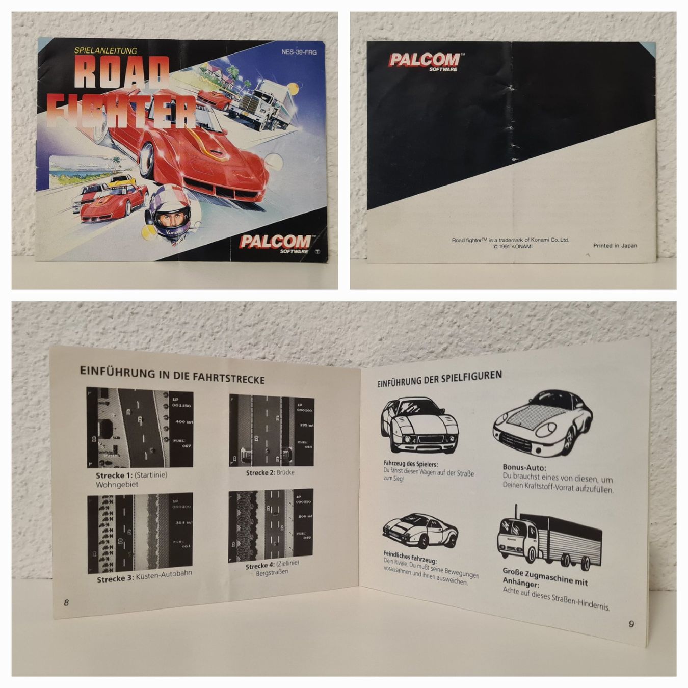 Nintendo Giochi: ROAD FIGHTER - CIB / Pal B Nintendo NES – Usato da Dübendorf venduto da digital_bath 9