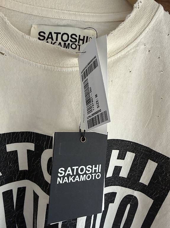 T-shirts: Satoshi Nakamoto Tshirt – D'occasion à Egnach par hrid 1