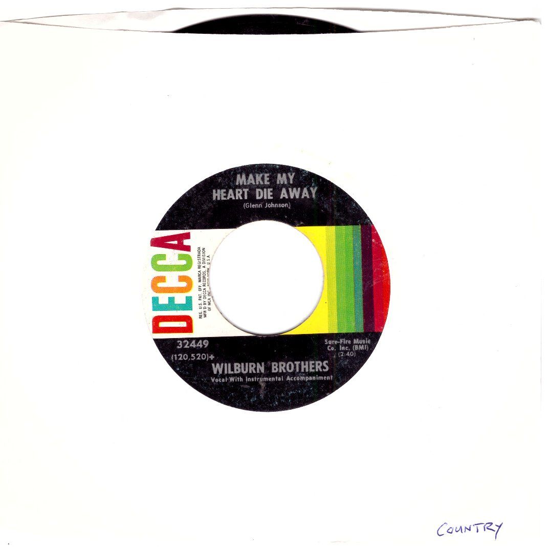Vinyles: THE WILBURN BROTHERS – D'occasion à Bassersdorf par house-of-vinyl