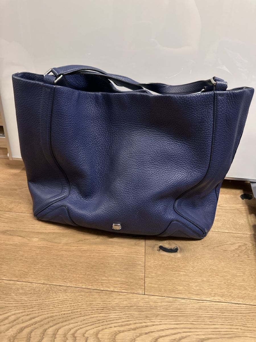 Navyboot Taschen für Damen: Navyboot sac  à main en cuir bleu  – Gebraucht aus Pully von Natala 1