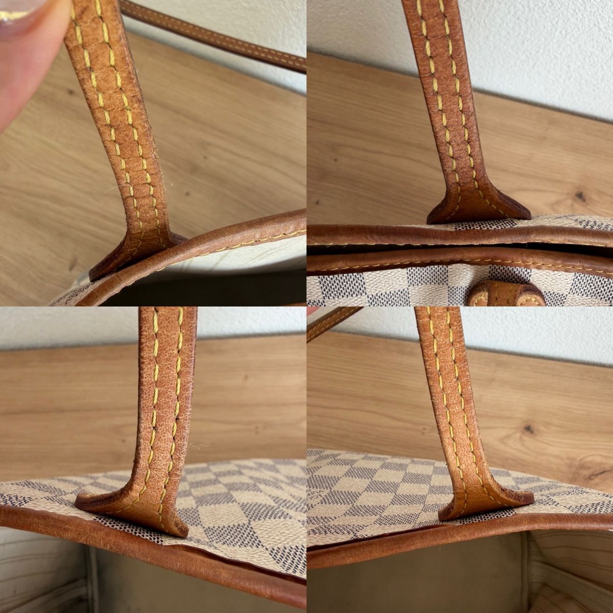 Louis Vuitton Borse da donna: Louis Vuitton Neverfull MM Damier Azur  – Usato da Naters venduto da DesireeR 6