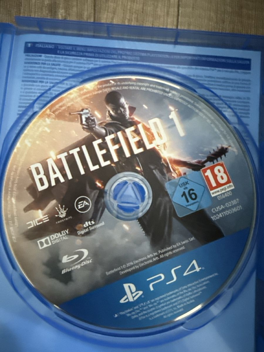 Giochi: Battlefield 1 - PS4 - Top Zustand – Usato da Matten b. Interl venduto da roc_292h 2