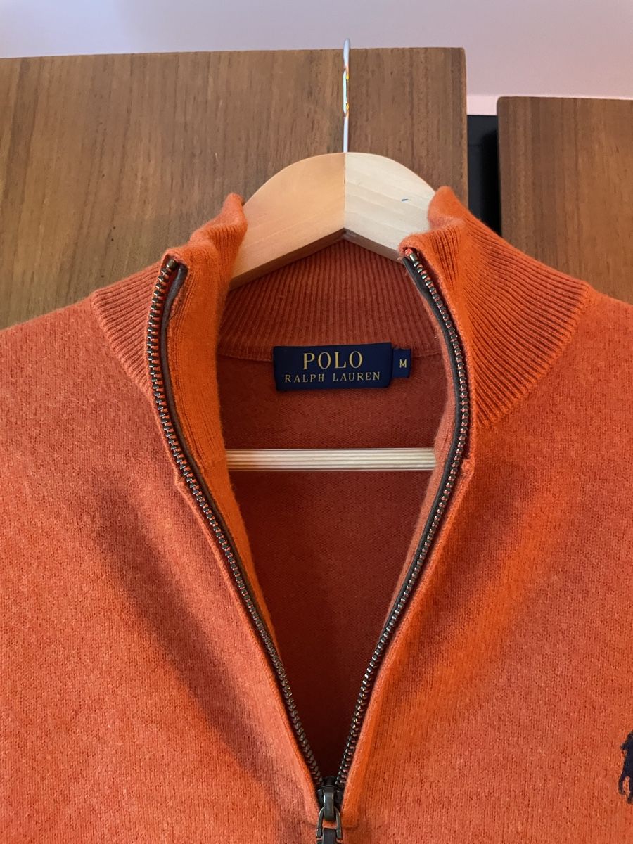 Ralph Lauren Maglioni & Felpe: Ralph Lauren Halfzip Pullover Merino Grösse M – Usato da Schaffhausen venduto da O.V. 1