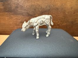 Kalbsfigur aus Silbermetall - Sammlerstück!