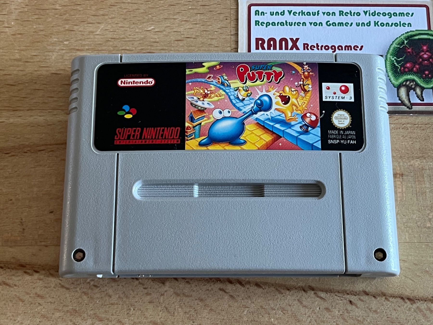 Nintendo Jeux: Super Putty, SNES Super Nintendo Modul original – D'occasion à Thalwil par ranx