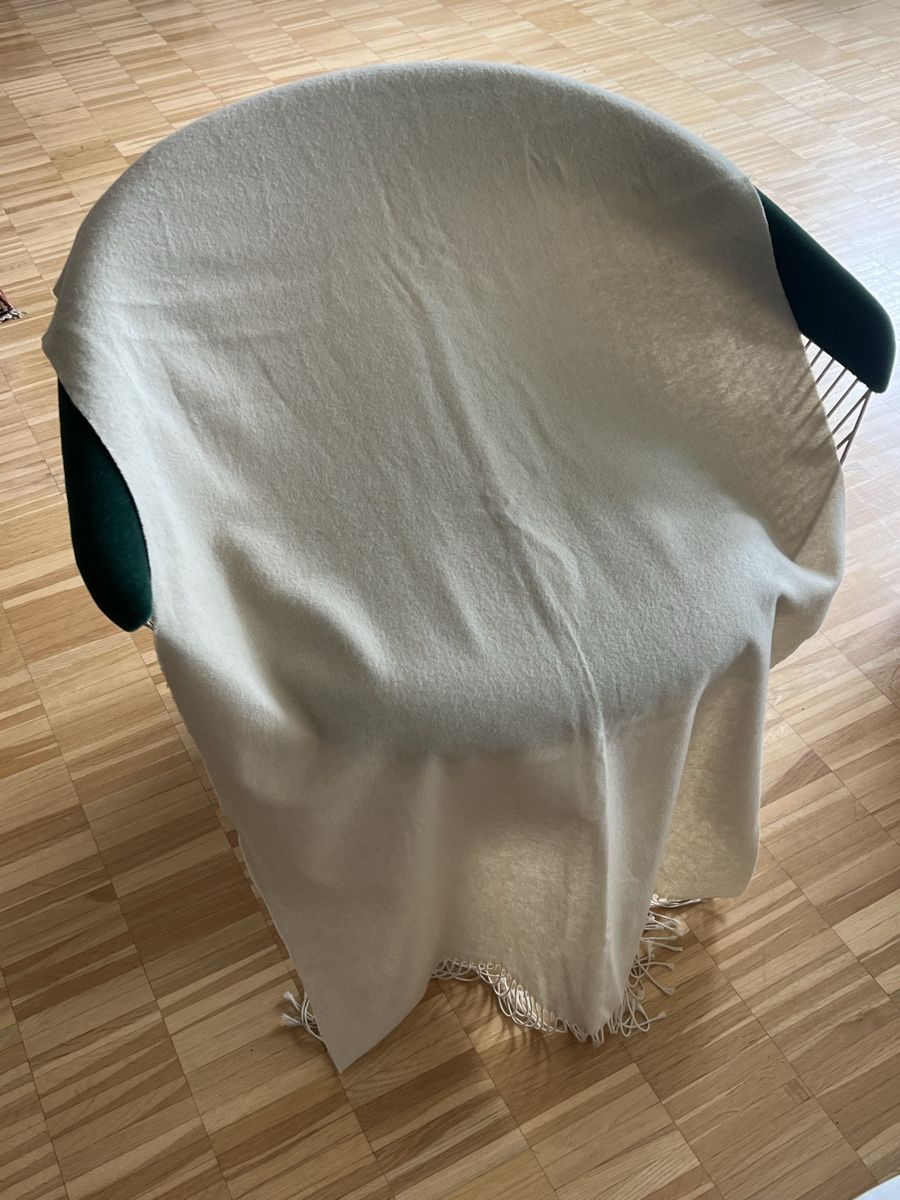 Jil Sander Foulard & Sciarpe: Jil Sander+ Scarf - Ivory Wool  170x70cm – Usato da Zürich venduto da ralph__ 5