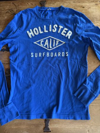 Hollister Langarmshirt blau Gr.L
