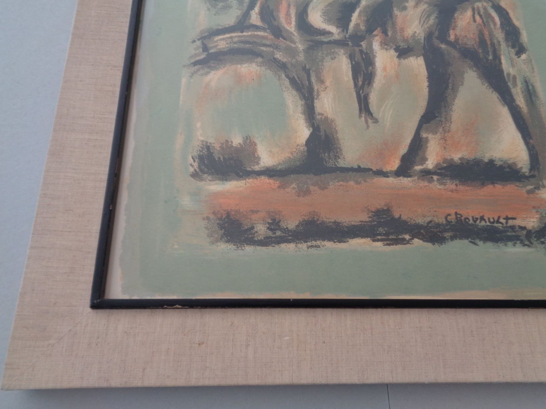 Grafica & Litografie: Litho - Georges Rouault hinter Glas – Usato da Chur venduto da omonia 2