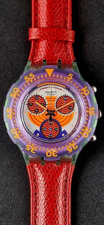 Uhren: Swatch Aqua Chrono Red Harbour SBG100 – Gebraucht aus Bassersdorf von Zwoebschi 1