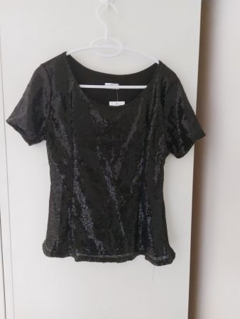 T-shirt à paillettes