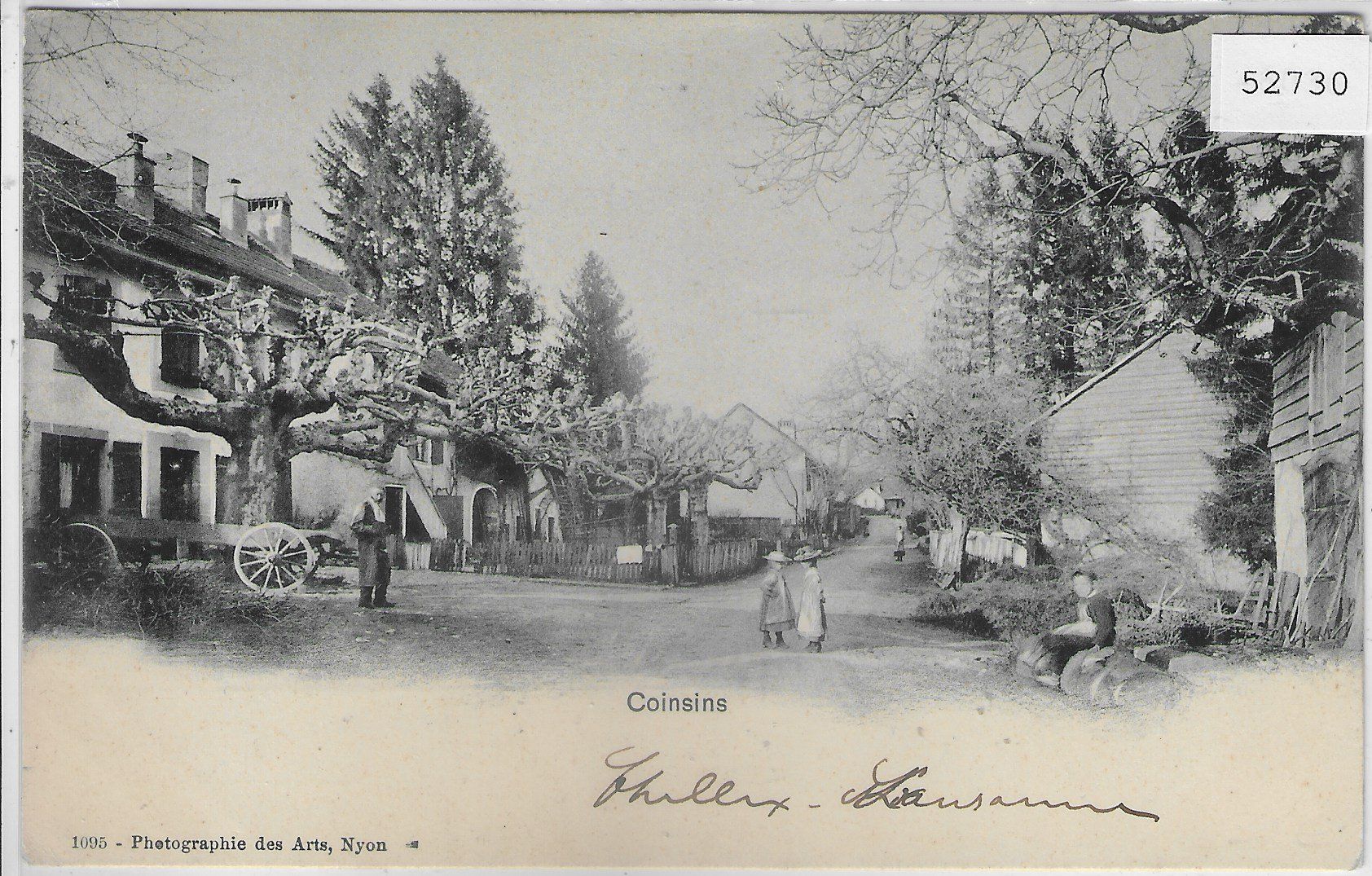 Cartoline postali: Coinsins - Interieur du Village - animee – Usato da Ettingen venduto da Kartenplanet