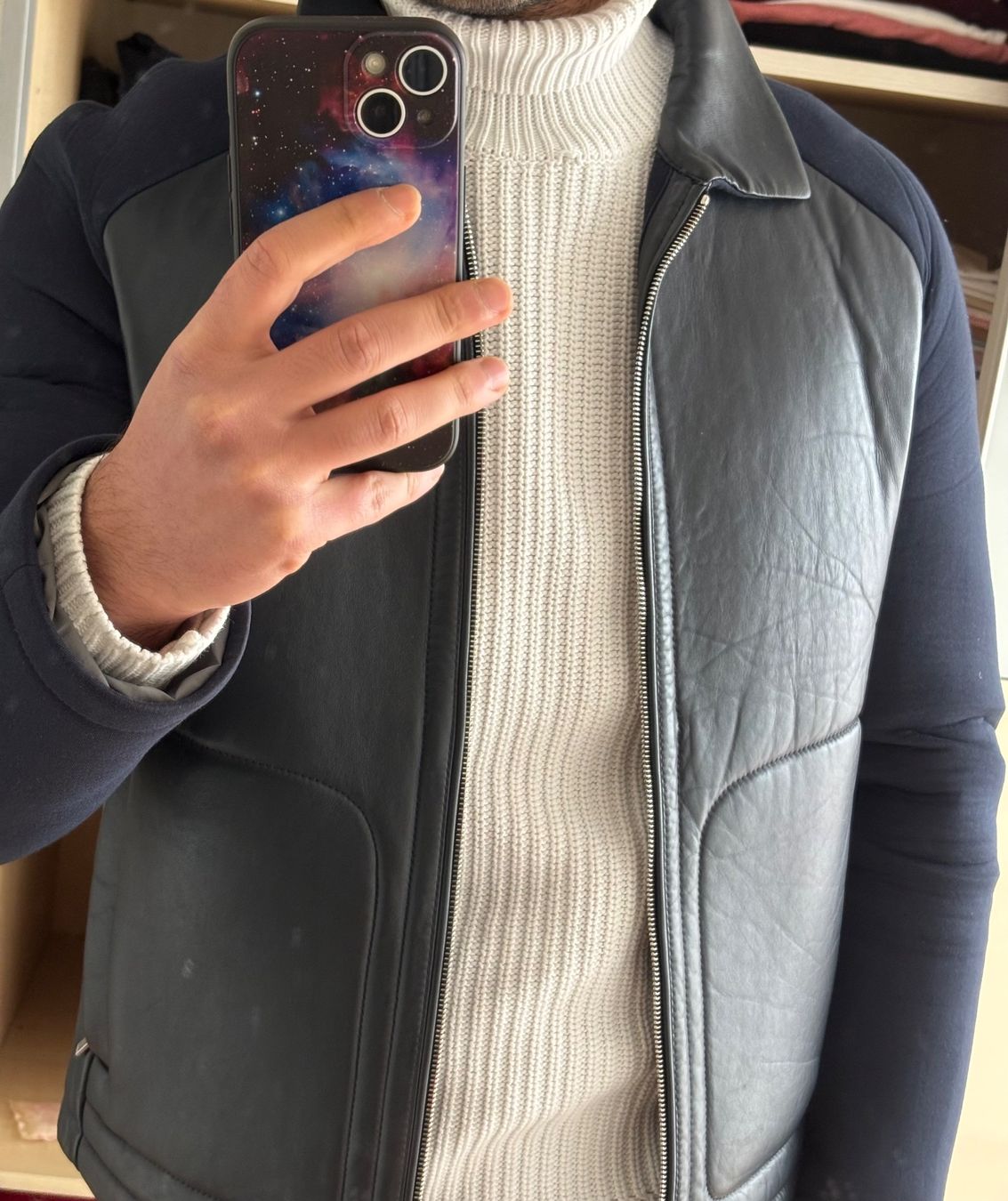 Hugo Boss Giacche: Hugo Boss Herren Jacke Lammleder – Usato da Pfäffikon ZH venduto da RawanSeyfi 2